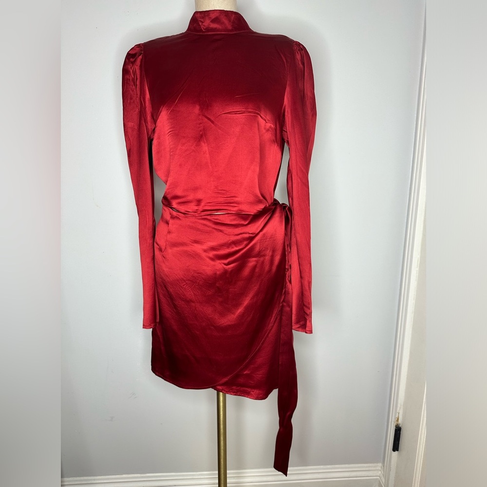 REFORMATION Josefine Dress Red - Picture 4 of 11